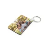 Llavero personalizado rectangular ideal para llevar tus recuerdos favoritos a todas partes.