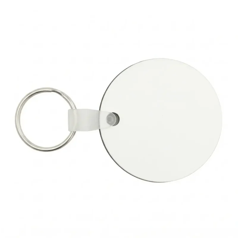 Llavero de recuerdo en blanco de 5cm preparado para tu diseño