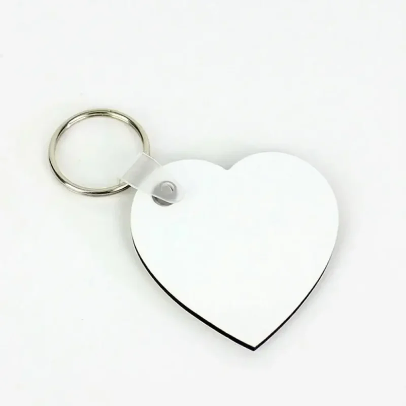 Llavero con imagen en blanco